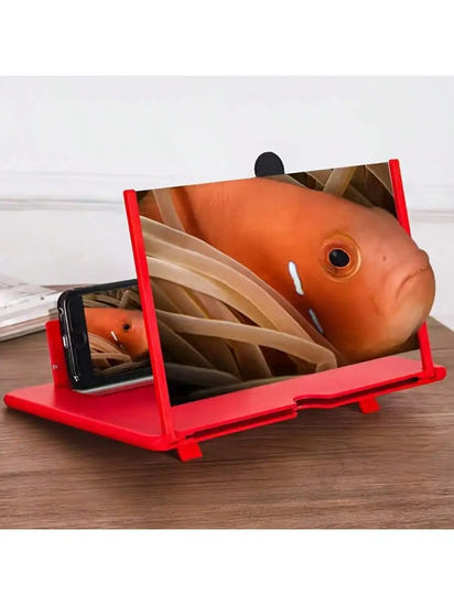 Smartphone to Tablet Magnifier Stand™